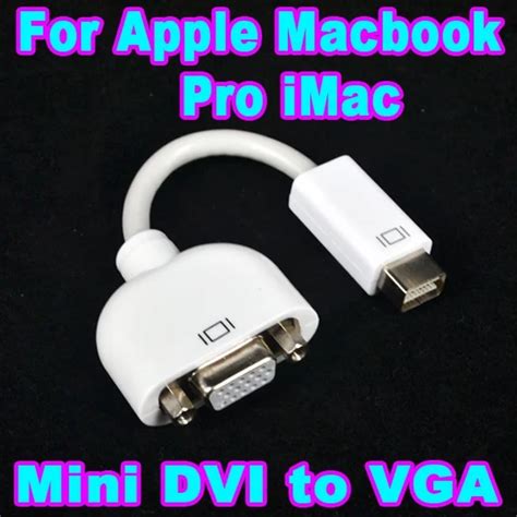 kebidumei High Speed DVI Male to VGA Female Monitor Adapter for Apple ...