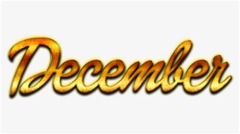 December Italic Logo Png - December Png, Transparent Png - kindpng