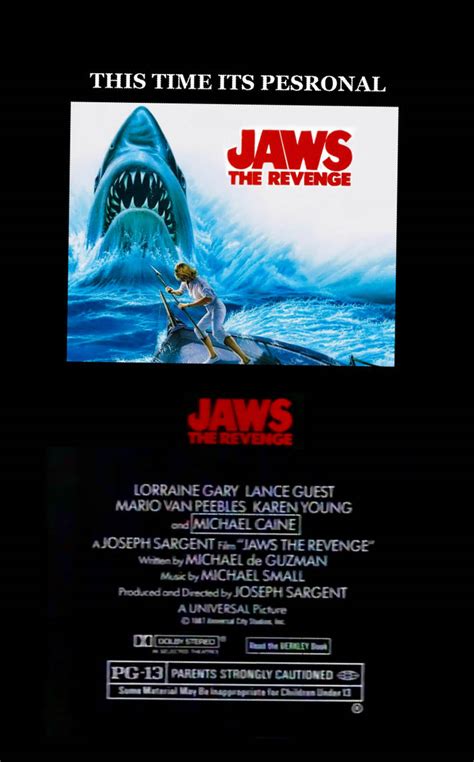 Jaws The Revenge poster by coengearhart on DeviantArt