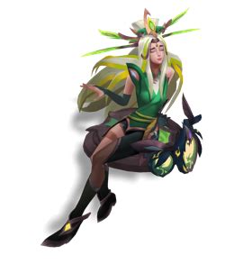 Graceful Phoenix Seraphine - League of Legends Skin