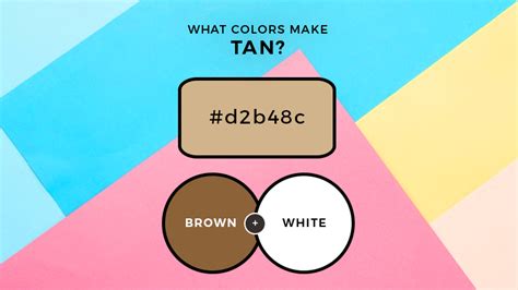 What Colors Make Tan? What Two Colors Make Tan