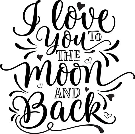 I Love You to the Moon and Back Adhesive Vinyl | Lettering, Lettering quotes, Cricut