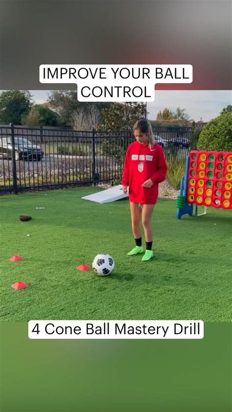 IMPROVE YOUR BALL CONTROL | Soccer workouts, Soccer skills training ...