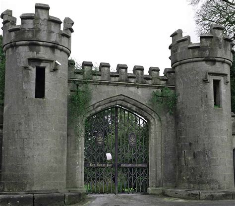 Birr Castle Front Gates in the Magical Midlands - Greenside Up