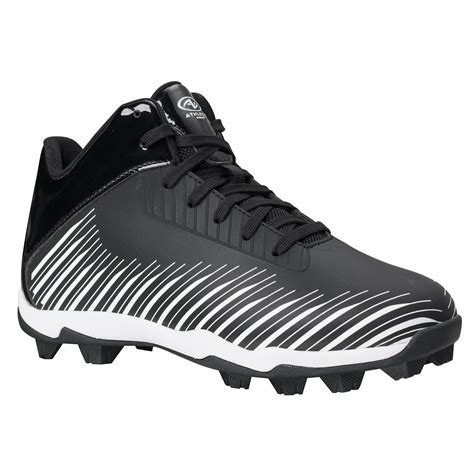 Athletic Works Youth Boys Football Cleats, Black Kids - Walmart.com