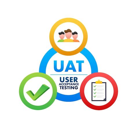 Premium Vector | Uat user acceptance testing software testing concept development quality vector ...