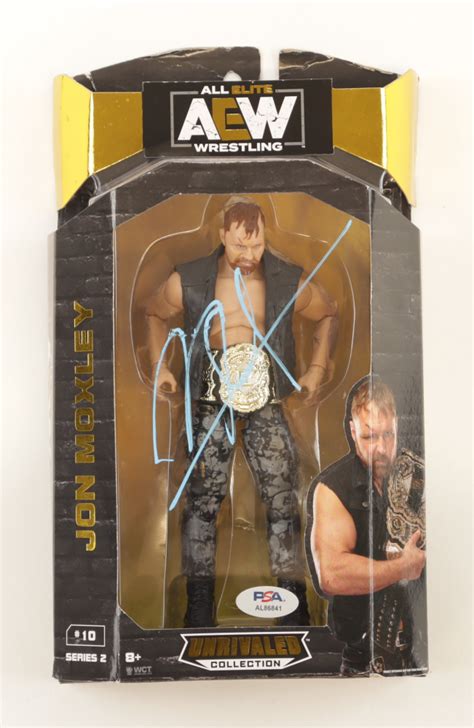 Jon Moxley Signed AEW Unrivaled Collection #10 Action Figure (PSA ...