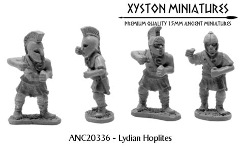 ANC20336 - Lydian Hoplites : Xyston Minatures