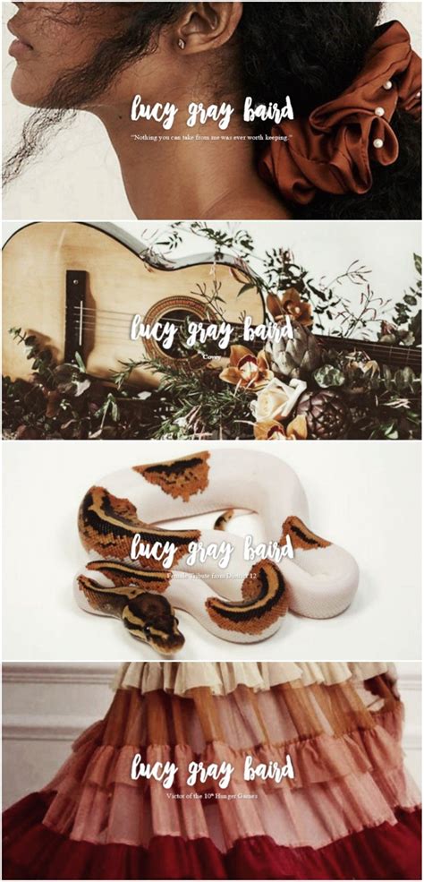 Lucy Gray Baird - The Ballad of Songbirds and Snakes | Hunger games ...