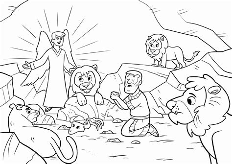 28+ Coloring Pages For The Story Of Daniel In The Lion S Den | Free ...