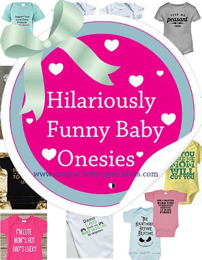 Funny Baby Onesies with Hilarious Sayings for Boys and Girls