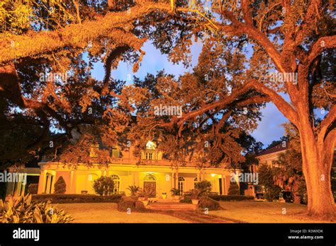 Historic district, Mobile, Alabama (Editorial Use Only Stock Photo - Alamy