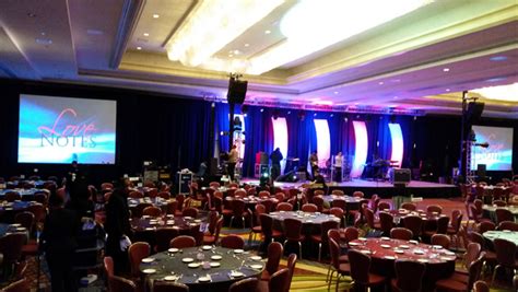 Concert Lighting Production Crystal Gateway Marriott | VA