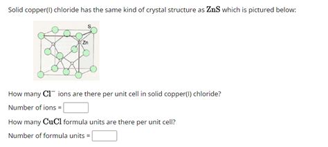 Solid copper(I) bromide has the same kind of crystal | Chegg.com