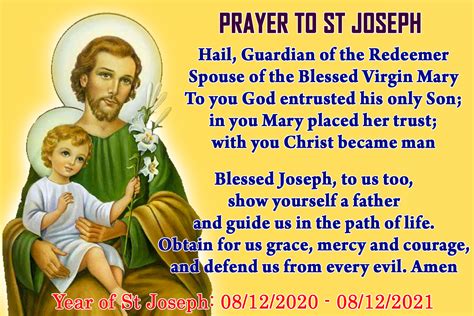 Prayer to St Joseph - St. Francis Xavier Church, Udyavar