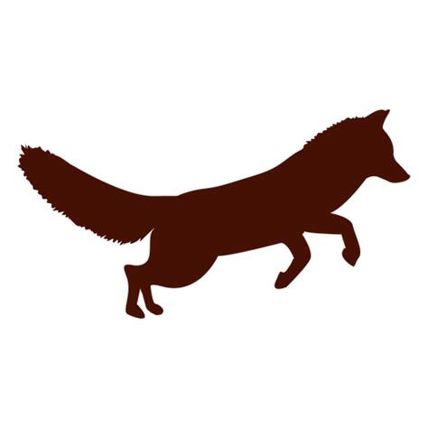 Fox jumping silhouette png | Fox silhouette, Watercolor fox, Shadow images