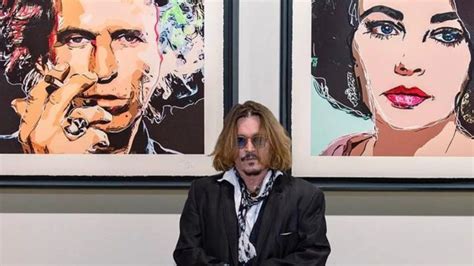 Johnny Depp's Debut Art Collection Netted Him $5 Million In Just A Few Hours