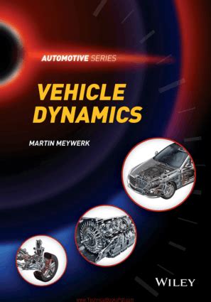 Vehicle Dynamics By Martin Meywerk | Technical Books Pdf | Download Free PDF Books, Notes, and ...