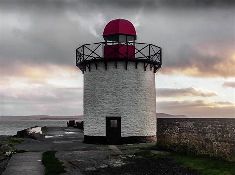 The Lighthouse at Burry Port, Carmarthenshire, Wales Photograph by Colin Allen | Fine Art America