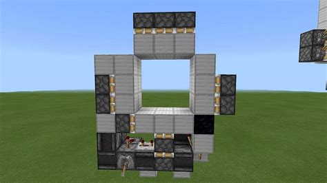 How to make a piston door in Minecraft's 1.19 update