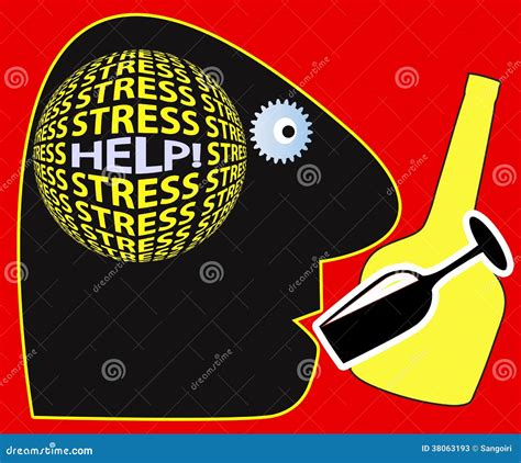 Cry for Help stock illustration. Illustration of excessive - 38063193