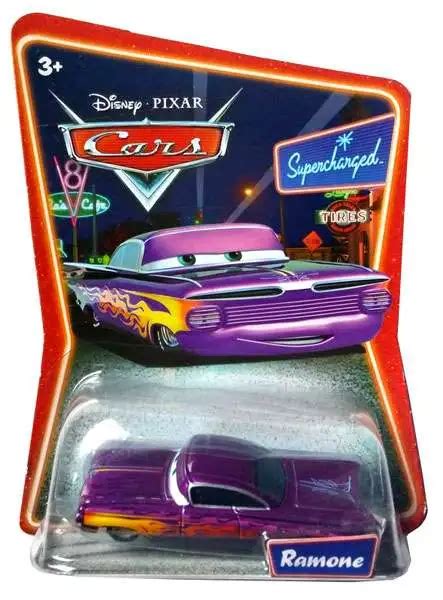 Disney Pixar Cars Supercharged Ramone 155 Diecast Car Purple Mattel ...