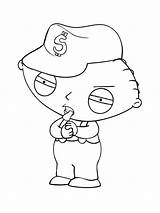 Stewie Griffin coloring Pages sketch template