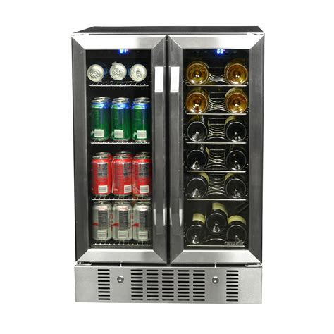 NewAir 18 Bottle Dual Zone Built-In Wine Refrigerator & Reviews | Wayfair