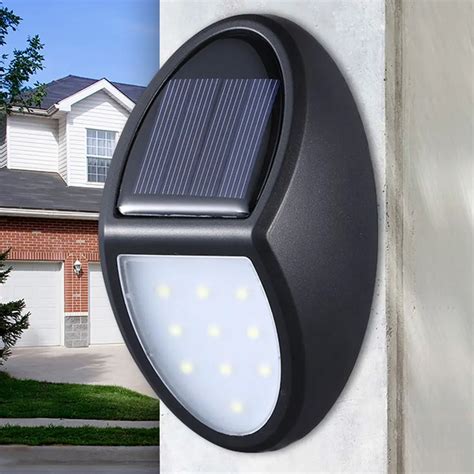 10 LED Solar Wall Lamp Villa Outdoor IP65 Waterproof Lighting Small Wall Lamp Durable Solar Wall ...