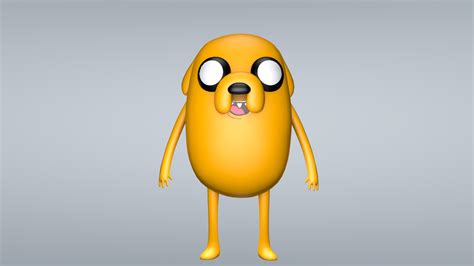 Jake Adventure Time 3D Model - TurboSquid 1314847