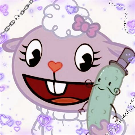 Lammy htf icon | Happy tree friends, Historias lindas, Infancia