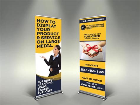 Retractable Banner for Advertising and Business Promotion