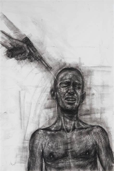 EXECUTION Drawing by Bertrand Neuman | Saatchi Art