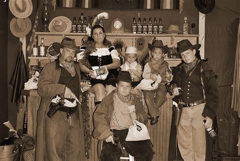 old time photo | Old time photos, Wild west costumes, Western family photos