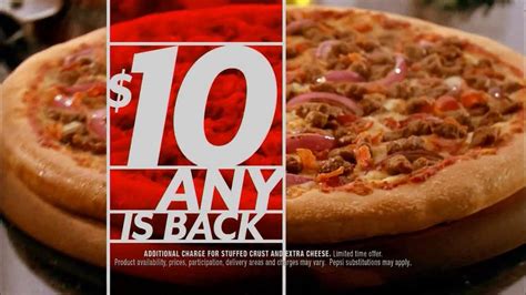 Pizza Hut $10 Any Pizza Deal TV Commercial - iSpot.tv