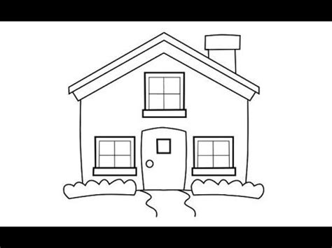 How to Draw a Beautiful House for Kids