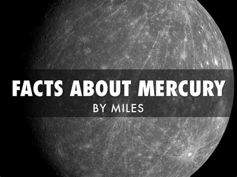 Mercury Facts by Miles Jenkins