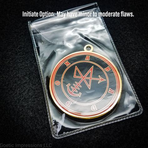 Abaddon Sigil Pendant - Goetic Impressions