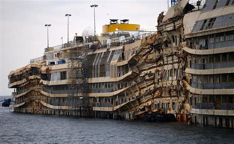 After Two and a Half Years, Sunken Cruise Ship Costa Concordia to be Refloated Over a Week