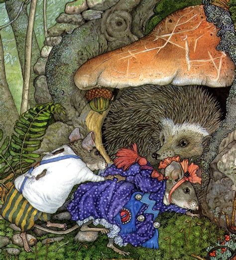 Jan Brett ILLUSTRATION More Jan Brett, Champs, Les Rats, Les Fables, Fairy Tale, Fabel ...