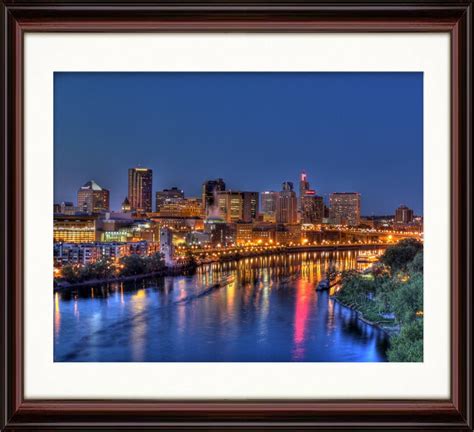 St. Paul, MN Skyline Fine Art Print - Etsy