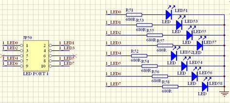 Rs232 Led Tester Circuit