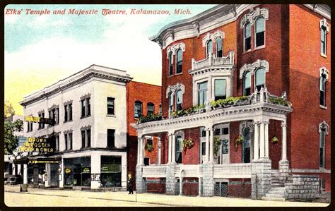1915 -- Majestic Theatre and Elks Temple, Kalamazoo, Michi… | Flickr