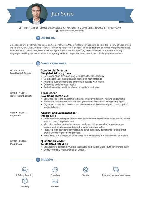 Short Resume Example - thereseolefors