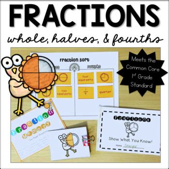 Common Core Fractions by Samantha Henry | Teachers Pay Teachers