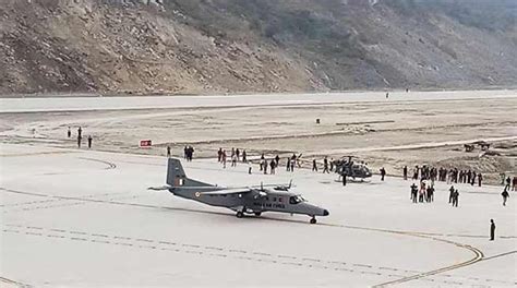 Sikkim : First Aircraft lands at Pakyong Airport