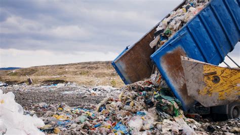 Dump Truck Unloading Waste On Landfill Stock Footage SBV-338473477 - Storyblocks