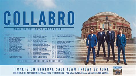 Collabro - Latest Music News + Gig Tickets From Get To The Front - Music News Magazine