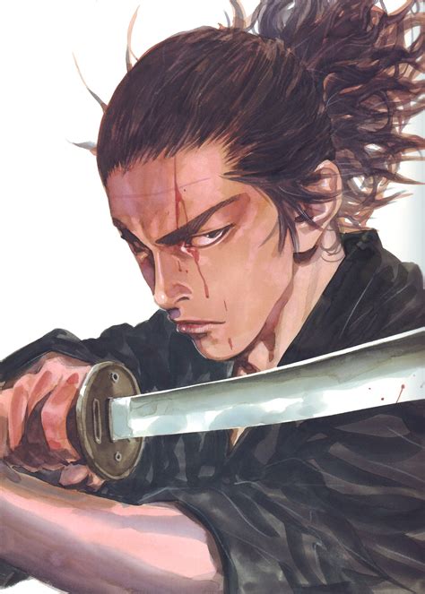 Takehiko Inoue's Vagabond | Japanische zeichnungen, Coole kunst, Charakterdesign