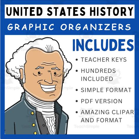 U.S. History Graphic Organizers: Age of Exploration-Obama's Presidency ...